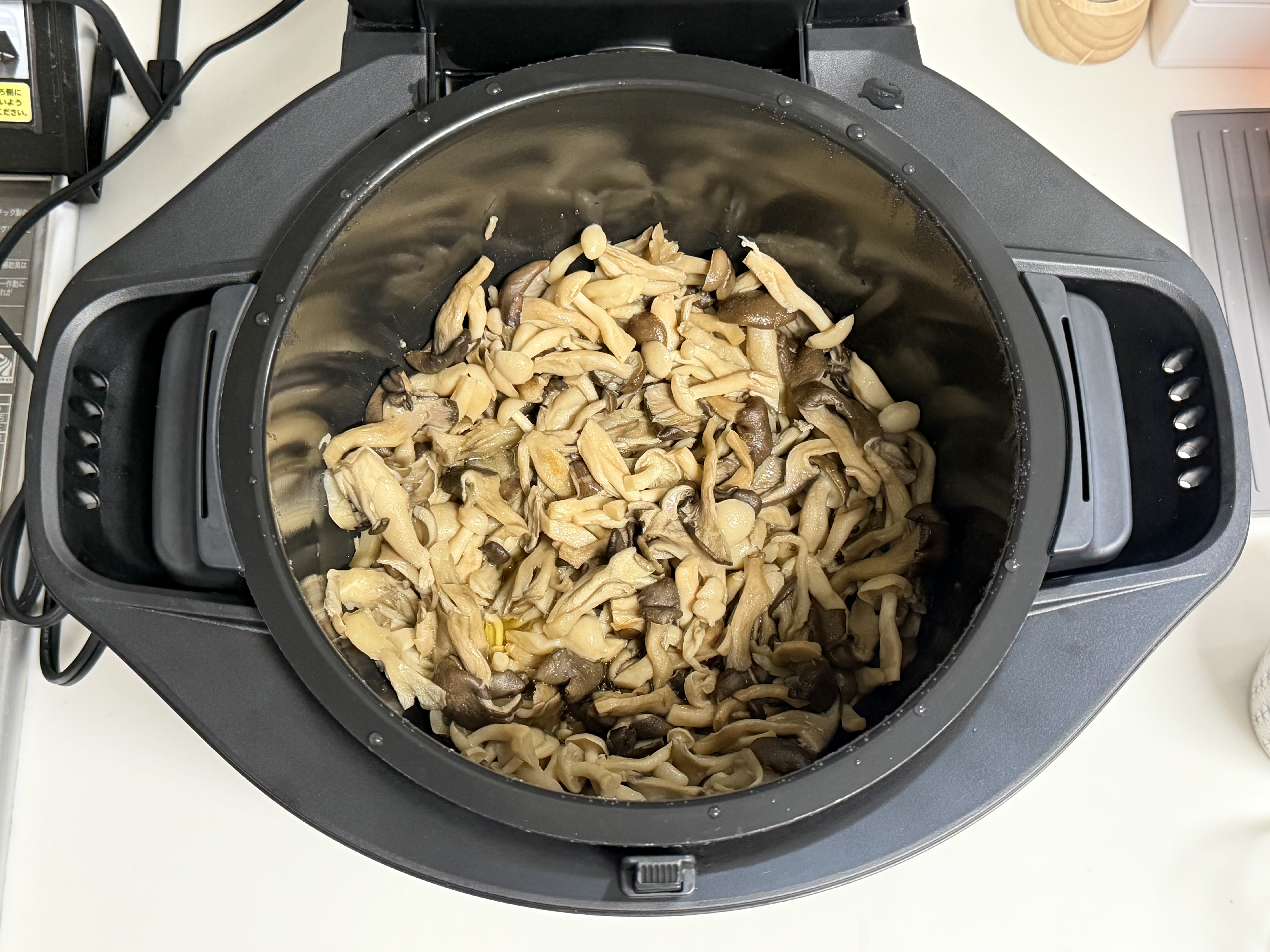 完成したきのこのマリネ（ホットクック内鍋）